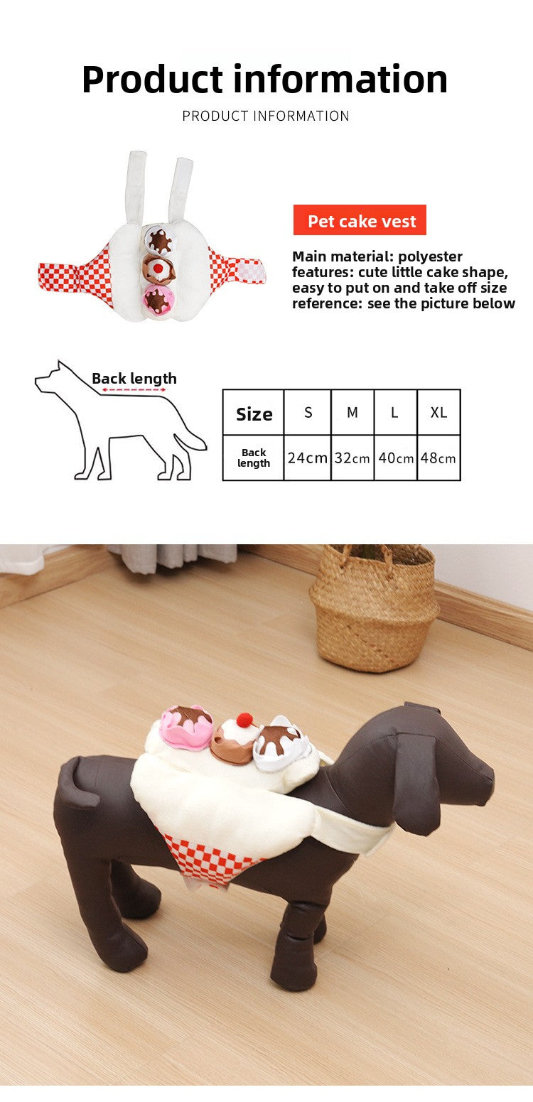 Novelty Standing Dog Clothes for Halloween & Christmas - Funny cosplay Costume for Small/Medium Pets (Social Media Hot Style)