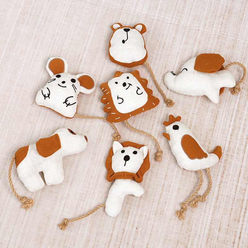 Cross-border Cat Toys - Interactive Catnip & Crinkle Teaser Wand for Kittens, Self-play Boredom Relief, Teeth Grinding & Energy Expenditure