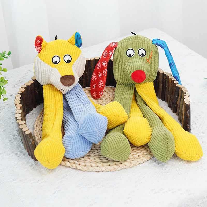 Dog Toy, Self-Entertaining & Boredom Relief, Crinkle Paper Sound, Fun & Chew-Resistant, Teeth Grinding, Imitates Household Items, for Medium & Large Dogs, Interactive Companion Pet Toy