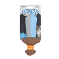 New Cat Toy - Realistic Knife Design, Catnip Teaser Stick for Boredom Relief & Teeth Grinding