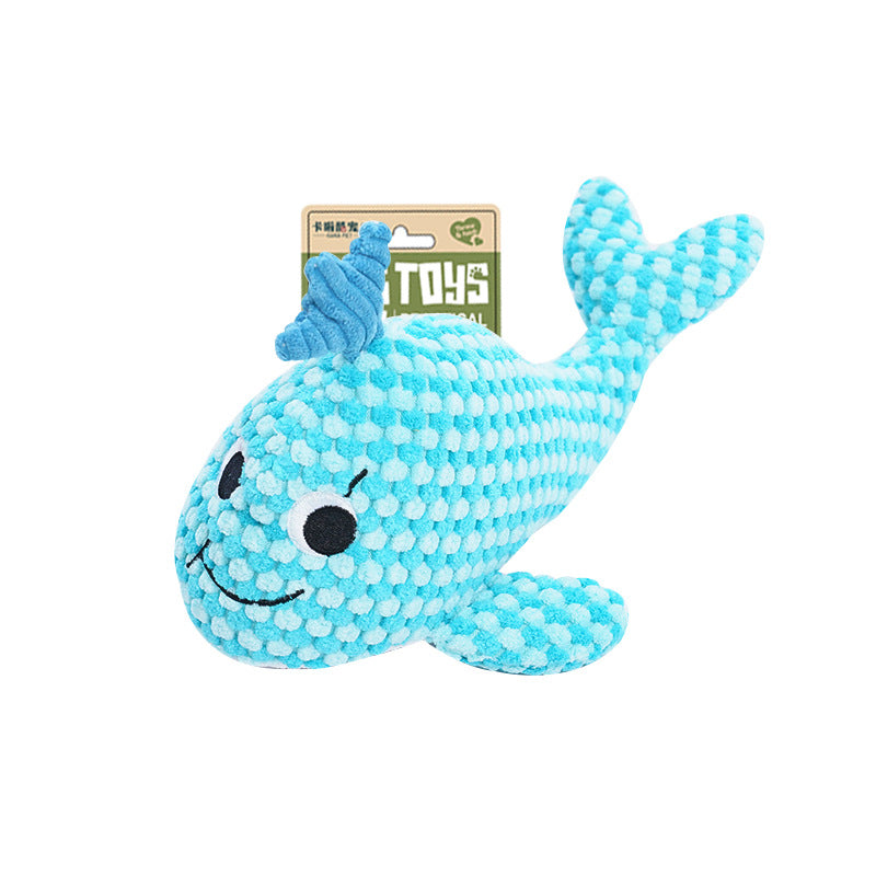 Durable Interactive Dog Toy with Crinkle Paper & Squeakers – Fun Chew Toy for Teeth Cleaning, Teething Relief, and Boredom Buster