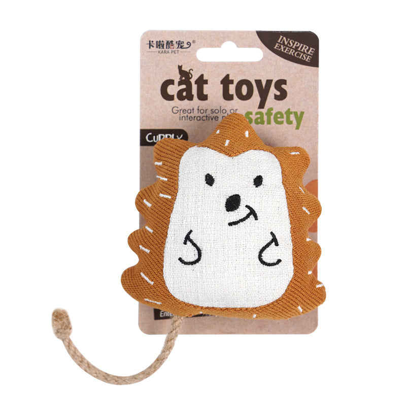 Cross-border Cat Toys - Interactive Catnip & Crinkle Teaser Wand for Kittens, Self-play Boredom Relief, Teeth Grinding & Energy Expenditure
