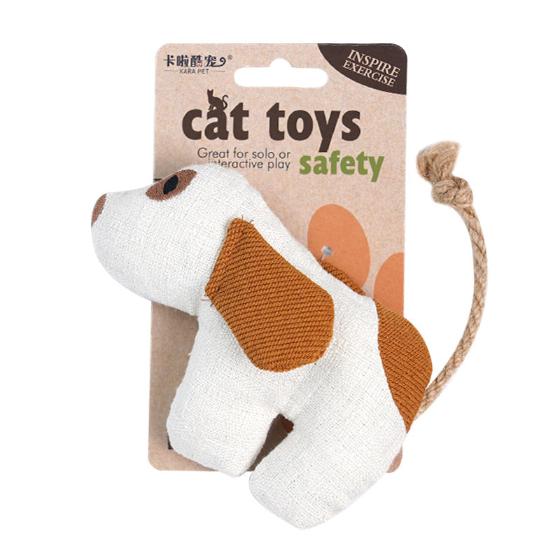 Cross-border Cat Toys - Interactive Catnip & Crinkle Teaser Wand for Kittens, Self-play Boredom Relief, Teeth Grinding & Energy Expenditure