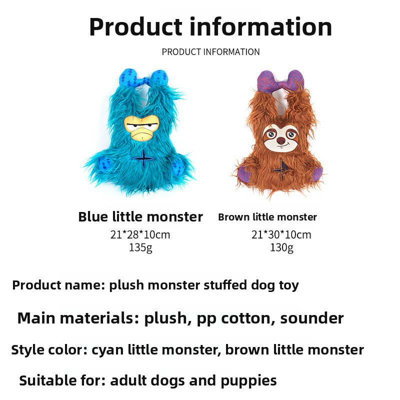 Hot Selling Durable Plush Squeaky Dog Toy for Medium & Large Dogs – Interactive Self-Play for Boredom Relief, Teething & Companionship