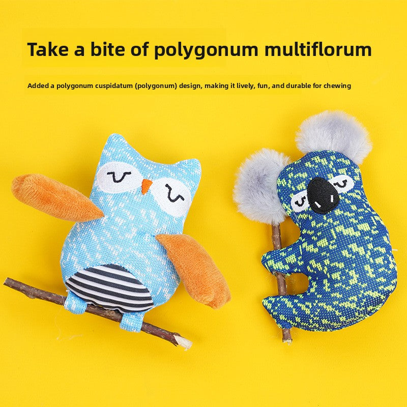 Hot-selling Cat Toy: Self-entertaining Catnip & Matatabi Chew Stick for Teething & Boredom Relief