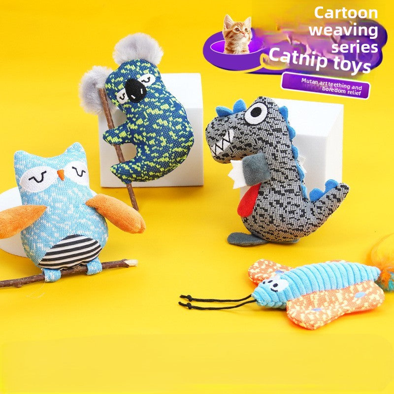 Hot-selling Cat Toy: Self-entertaining Catnip & Matatabi Chew Stick for Teething & Boredom Relief